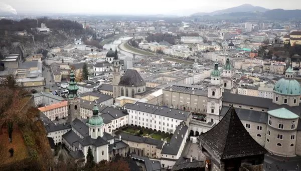 Blick auf Salzburg