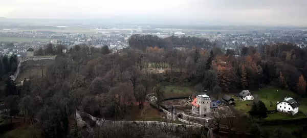 Blick von Festung Hohensalzburg