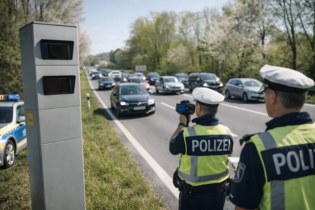 Blitzermarathon: Polizei geht mit Kontrollwoche gegen Raser vor