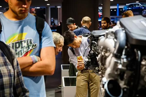 BMW Motoren bei der IAA 2017 in Frankfurt am Main