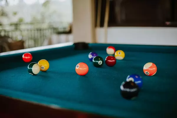 Bokeh Shot of Billiard Balls