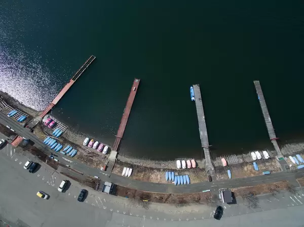 Bootsverleih am See Ashi, Japan