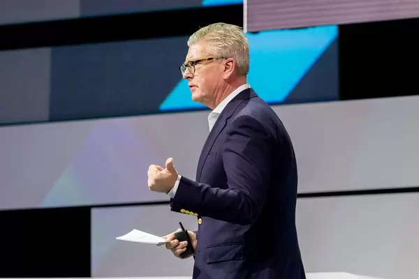 Börje Ekholm über die unternehmerischen Perspektiven und Möglichkeiten von 5G bei der Digital X in Köln