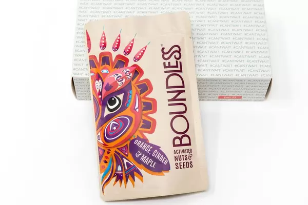 Boundless - Nuss, Kernmischung mit Orange, Ingwer und Ahorn aus dem Foodist Active Adventskalender