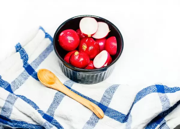 Bowl Of Fresh Redish