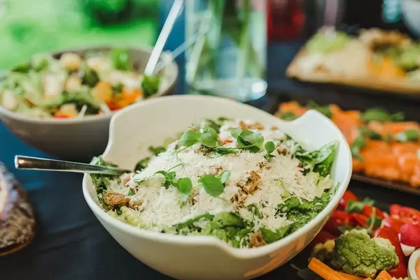 Bowl Of Vegetable and Cheese Salad (Flip 2019)