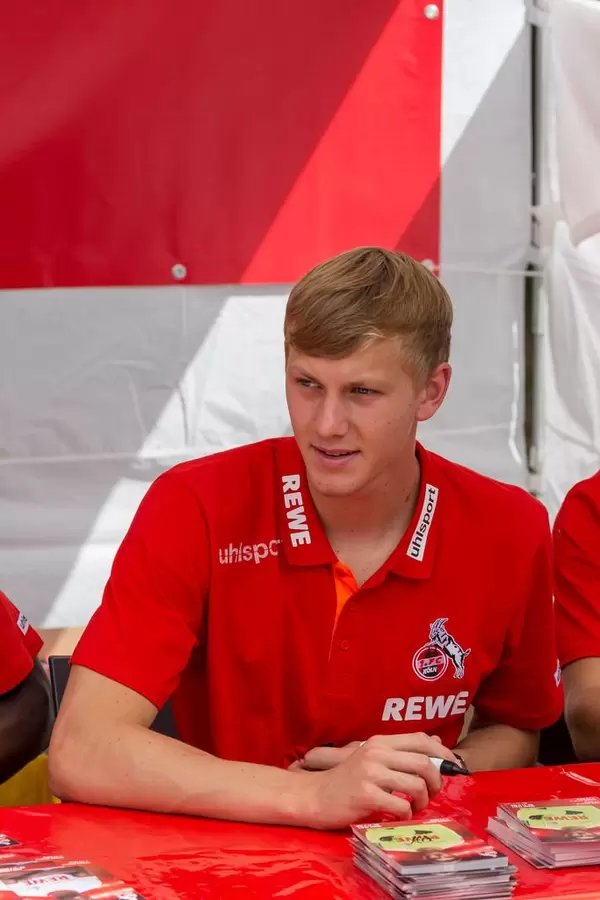 Brady Scott während der Autogrammstunde