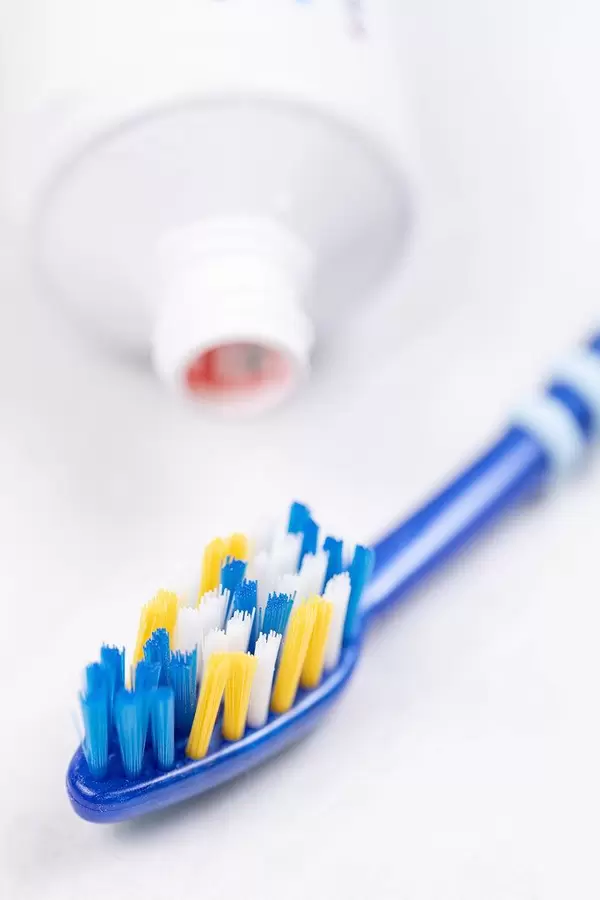 Brand new Toothbrush with Toothpaste