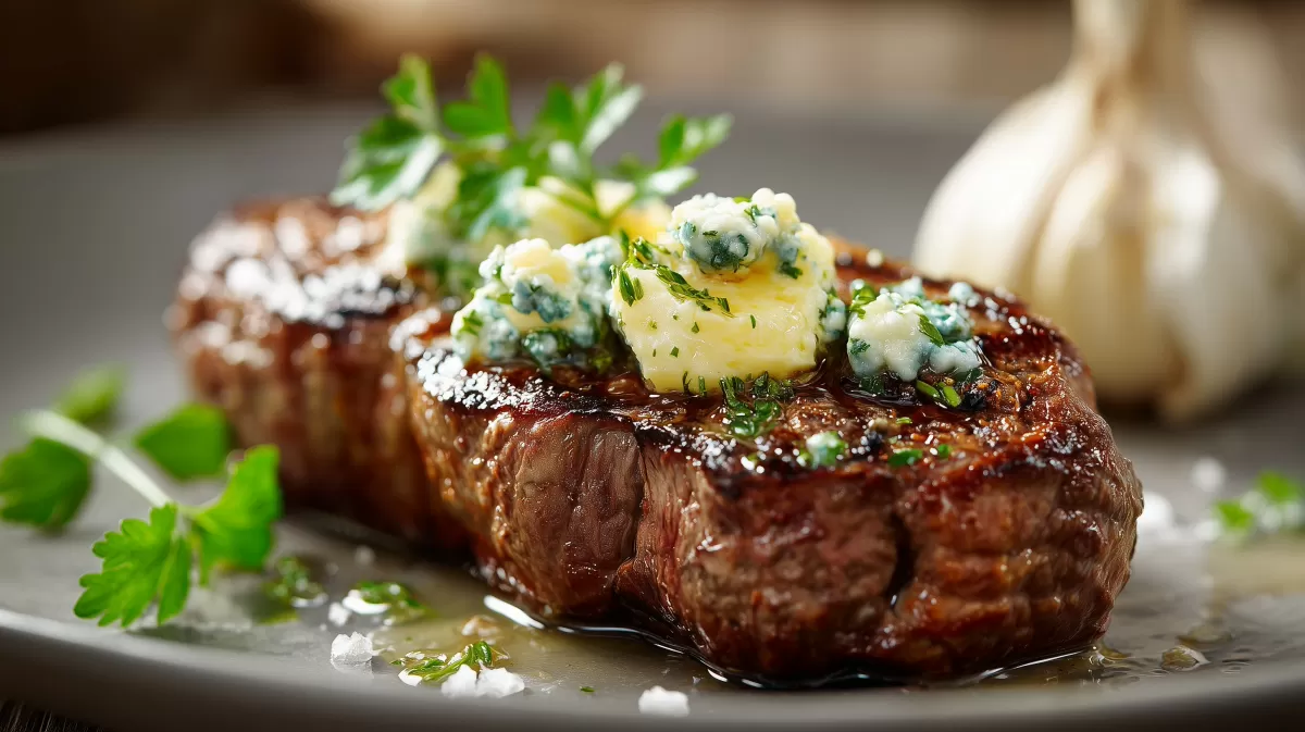 Brasilianisches Rinderfilet mit Knoblauchbutter