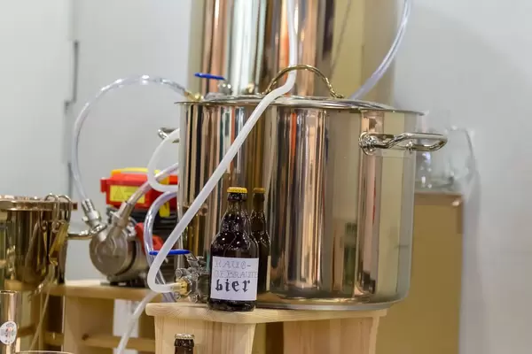 Brauanlage für hausgebrautes Bier