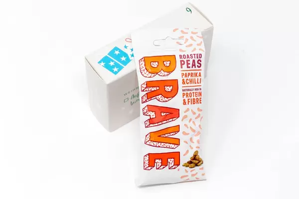 Brave - geröstete Erbsen mit Parpika und Chilli aus dem neunten Türchen des veganem Foodist Active Adventskalender