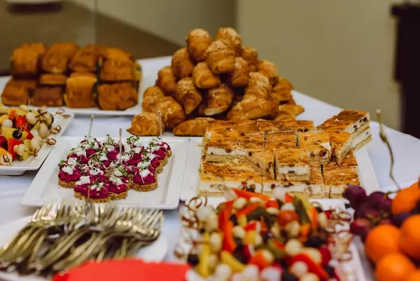Breakfast Appetizer Table