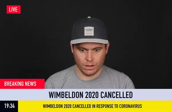 Breaking News: Wimbeldon 2020 Cancelled