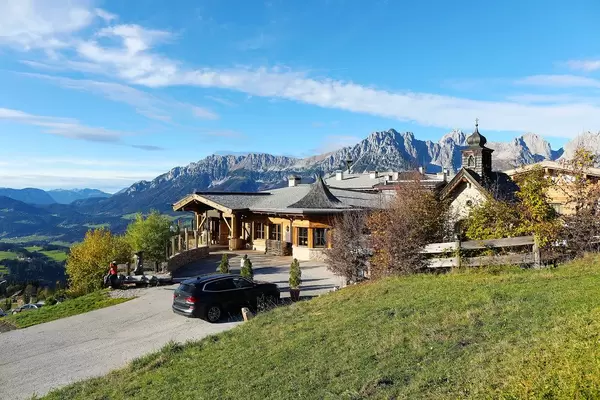 Brenner Alm with panoramic view, Austria