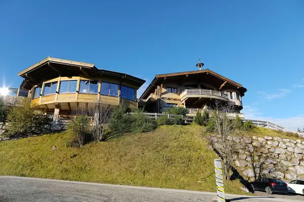 Brenneralm SkiWelt hut at 1250m above sea level in Tyrol, Austria (Flip 2019)