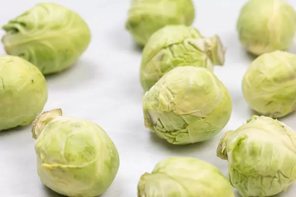 Brussel Sprouts on the table