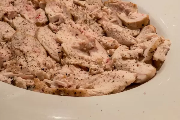 Brustfleisch für Hühnchen mit Remoulade