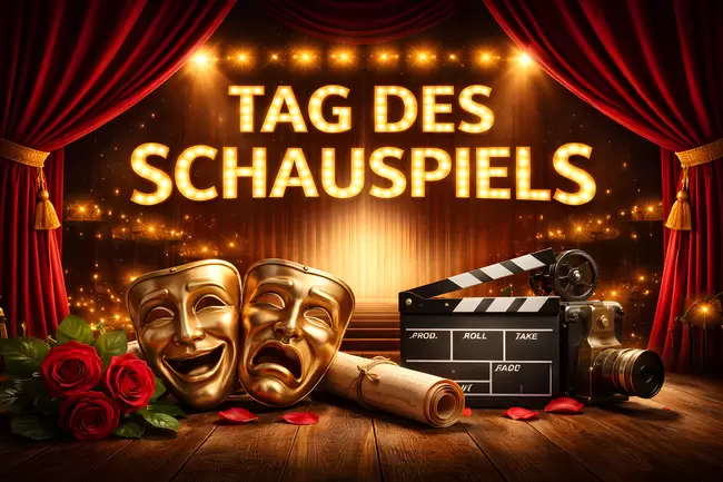 Tag des Schauspiels am 27. März