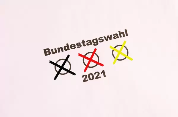 Bundestagswahl 2021 concept