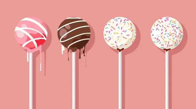 Bunte Cake Pops - Süße Leckereien auf Stäbchen