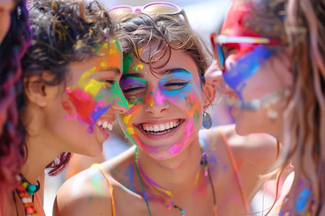 Bunte Feierfreude auf Karneval