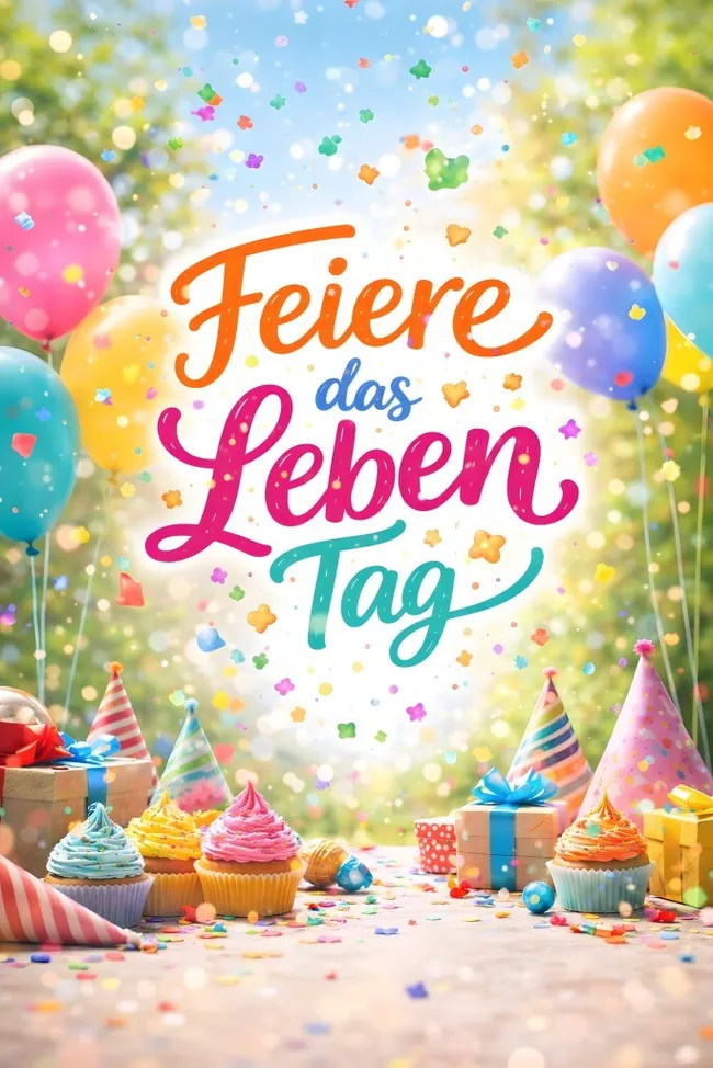 Feiere das Leben Tag am 22. Januar