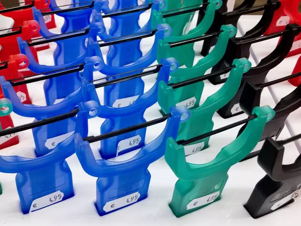 Bunte Gemüseschäler