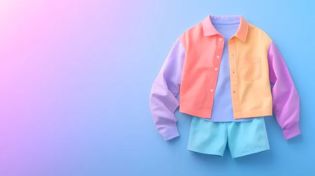 Bunte Hemden in pastelligen Farben für modische Looks