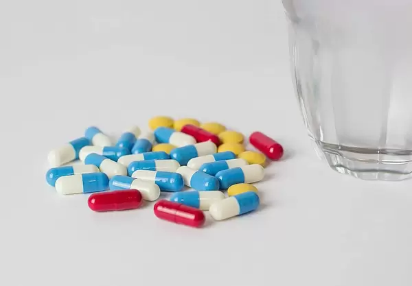 Bunte pharmazeutische Medikamente