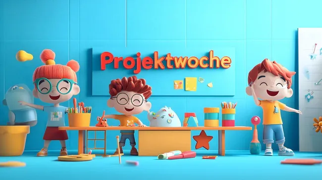 Bunte Projektwoche in Grundschule
