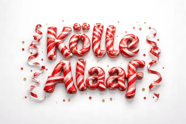 Bunte Süßigkeiten des Köln Karneval