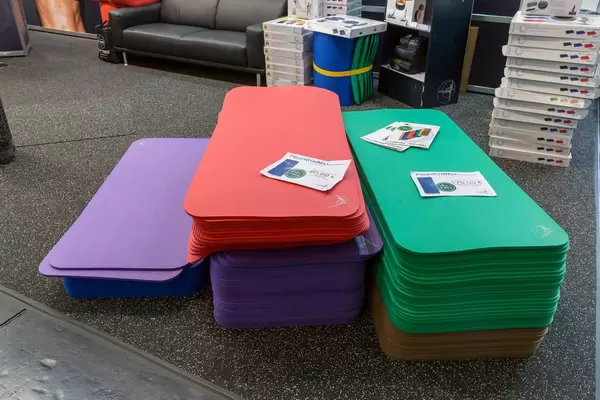 Bunte Turnmatten von ProfiGymMat