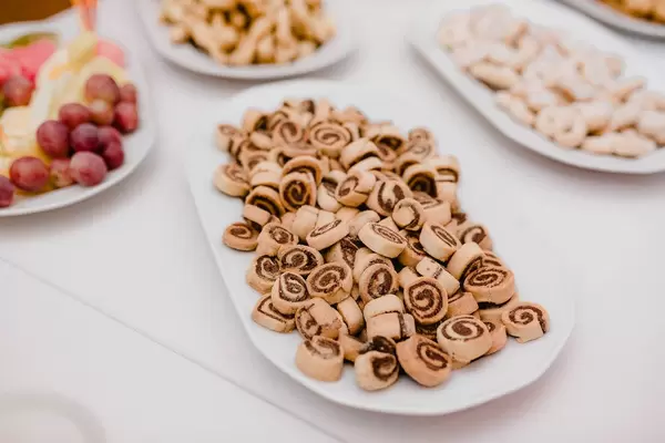 Butter Cookies Fille With Cacao