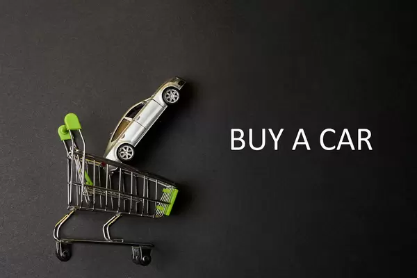Buy a car concept