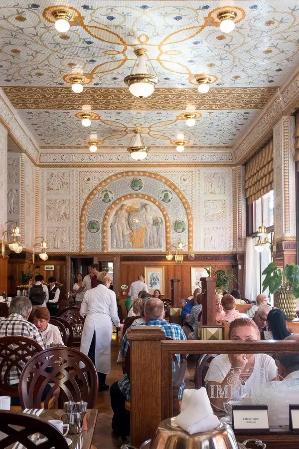 Cafe Imperial in Prague