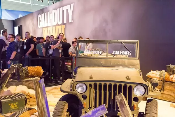 Call of Duty WWII Kulisse - Gamescom 2017, Köln