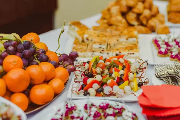 Canape Vegetable breakfast Table (Flip 2019)