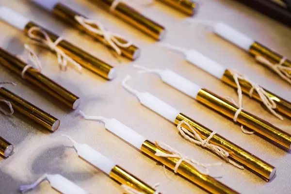 Candles for special guests at a debutant's party (Flip 2019)