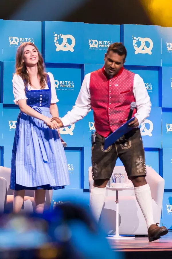 Carice van Houten und Daniel Ramamoorthy