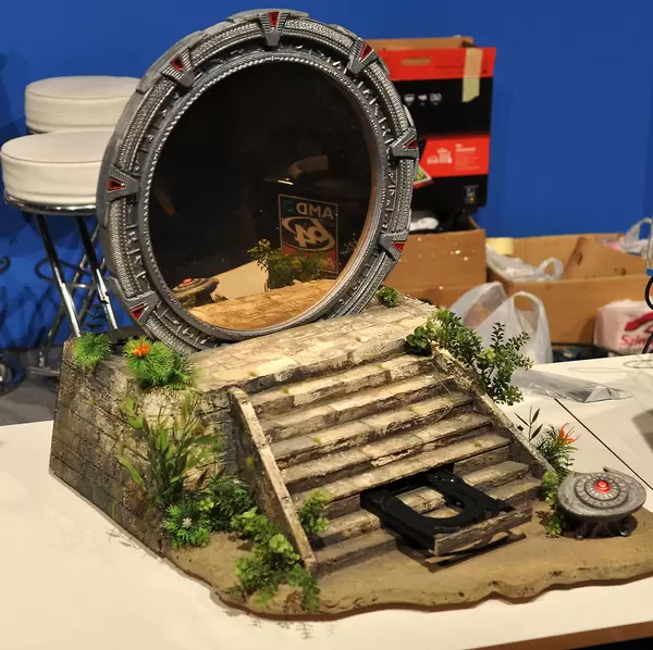 Case Modding "Stargate" auf der Gamescom