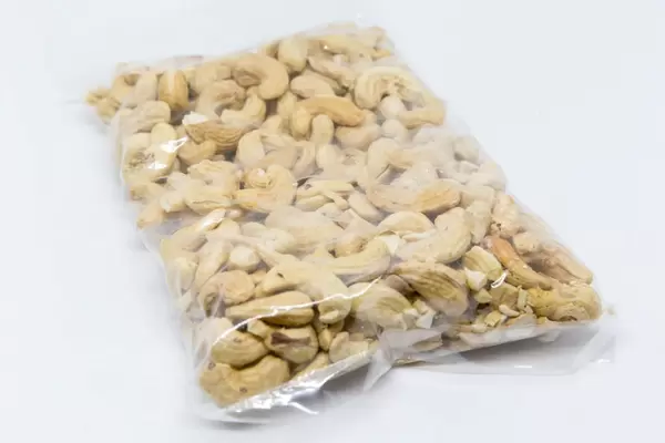Cashew Nuts in Sealed Bag