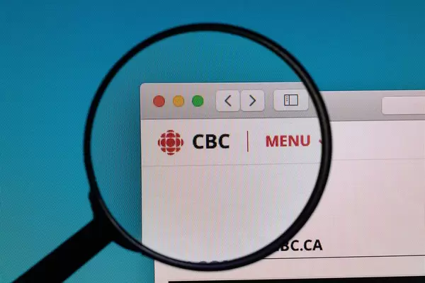 CBC logo under magnifying glass
