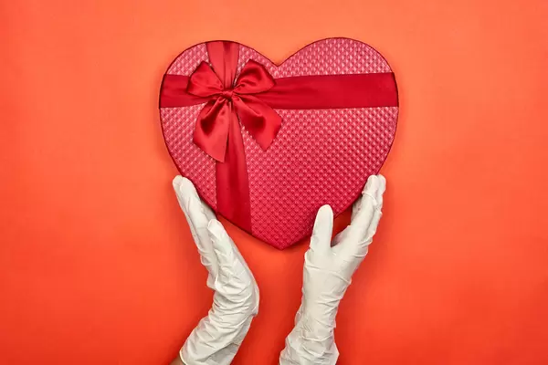 Celebrating Valentine's day during the coronavirus outbreak