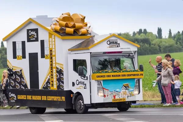Century21 Immobilier Werbekarawane