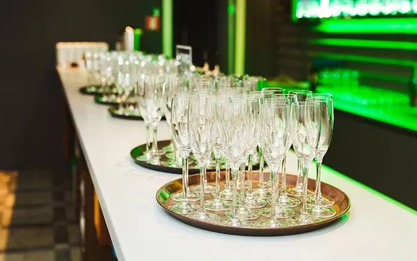 Champagne Glasses On The Table (Flip 2020)