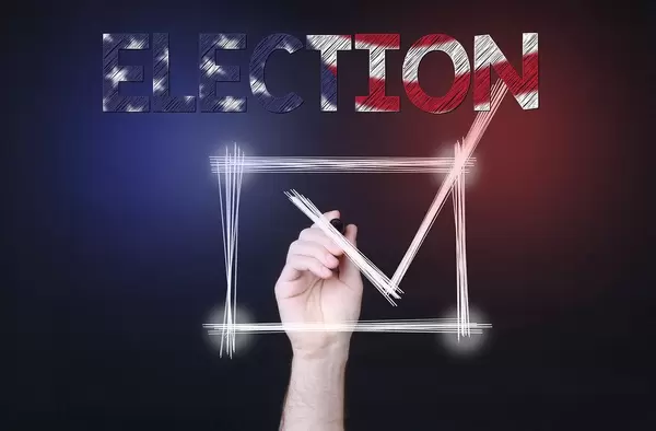 Checkbox with Election text