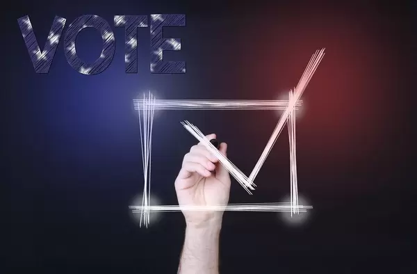 Checkbox with Vote text