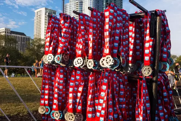 Chicago 5K Medals of year 2017