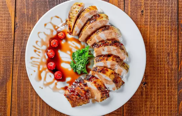 Chicken Breast with Pomegranate Sauce