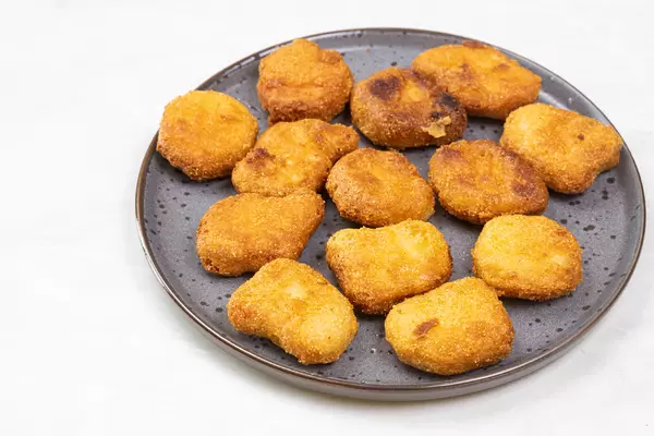 Chicken Nuggets served on the plate